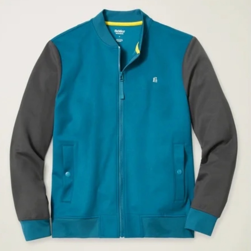 Bonobos Fielder Men's Tech Fleece Bomber Jacket size small